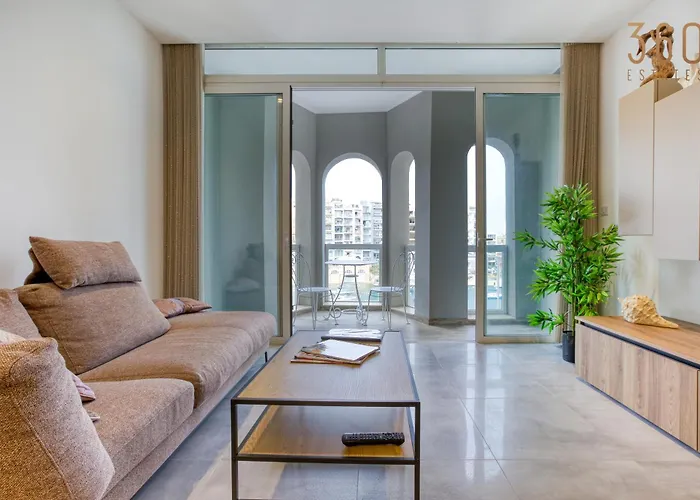 One Of A Kind, 1br Seafront In St Julians By 360 Estates *