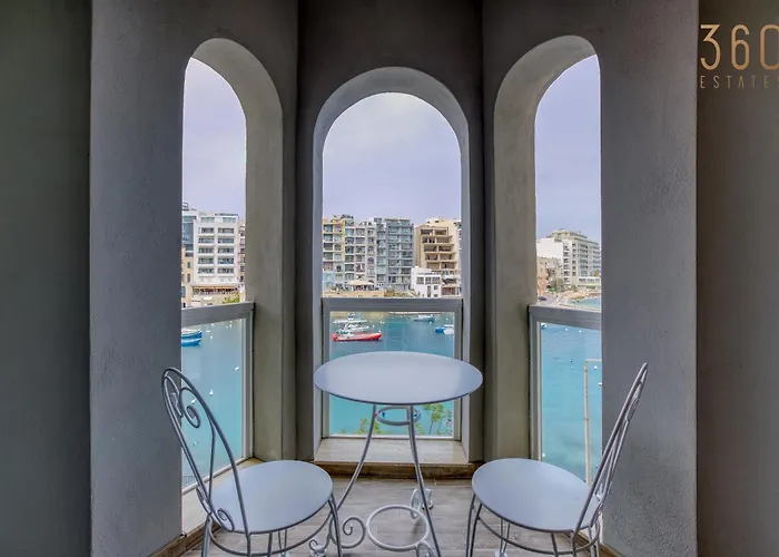 One Of A Kind, 1br Seafront In St Julians By 360 Estates