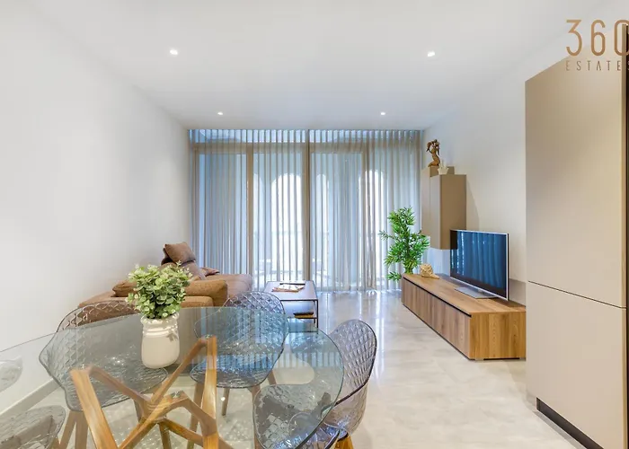 One Of A Kind, 1br Seafront In St Julians By 360 Estates