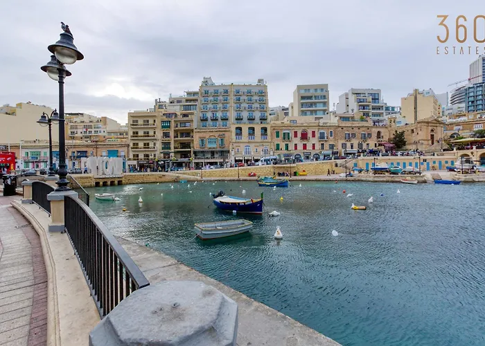 One Of A Kind, 1br Seafront In St Julians By 360 Estates 아파트 *