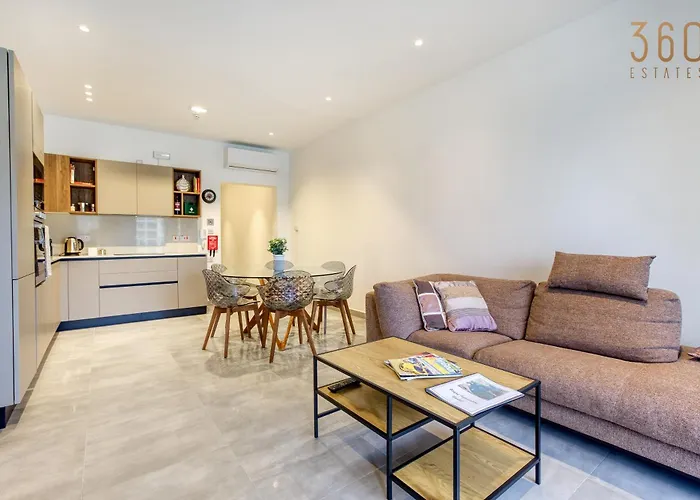 One Of A Kind, 1br Seafront In St Julians By 360 Estates 아파트