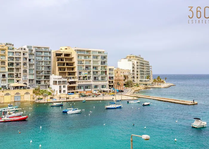 One Of A Kind, 1br Seafront In St Julians By 360 Estates *