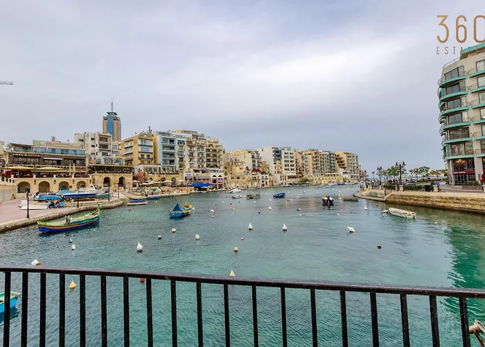 Appartement One Of A Kind, 1br Seafront In St Julians By 360 Estates