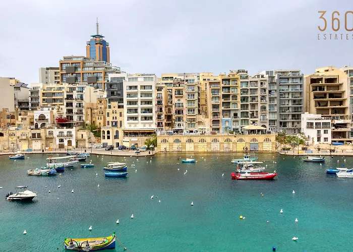 One Of A Kind, 1br Seafront In St Julians By 360 Estates * San Ġiljan