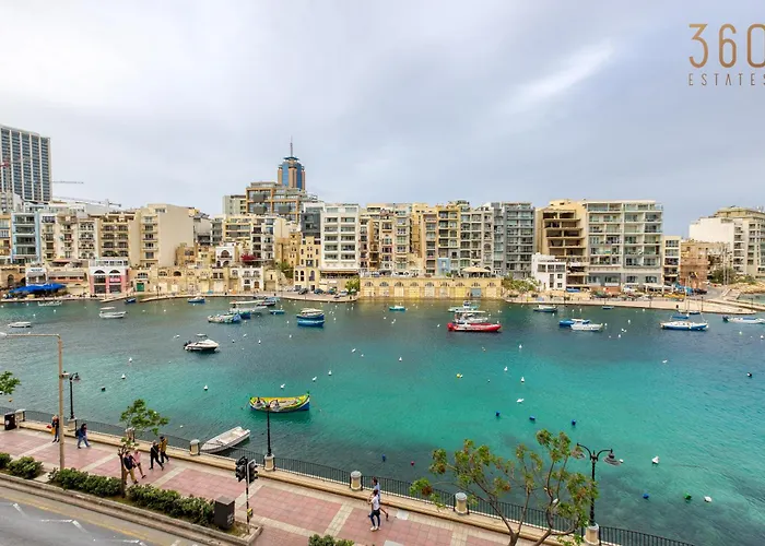 Appartement One Of A Kind, 1br Seafront In St Julians By 360 Estates San Ġiljan