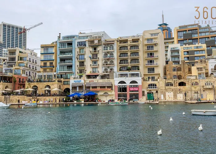 One Of A Kind, 1br Seafront In St Julians By 360 Estates アパート
